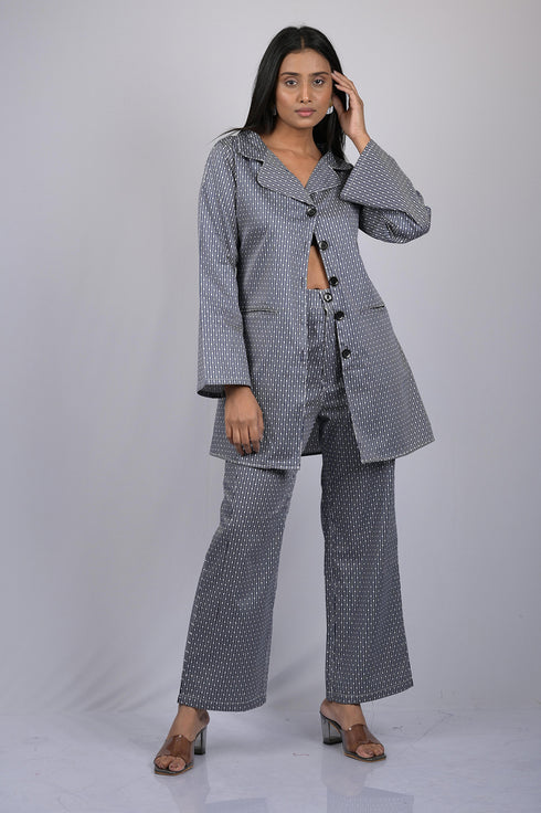 OWO THE LABEL Classy Designer Coat and Pant (OTL-CO-RD-1005)